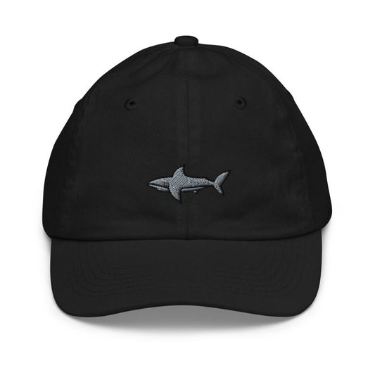 Shark Youth Baseball Cap – Embroidered Kids Adjustable Hat